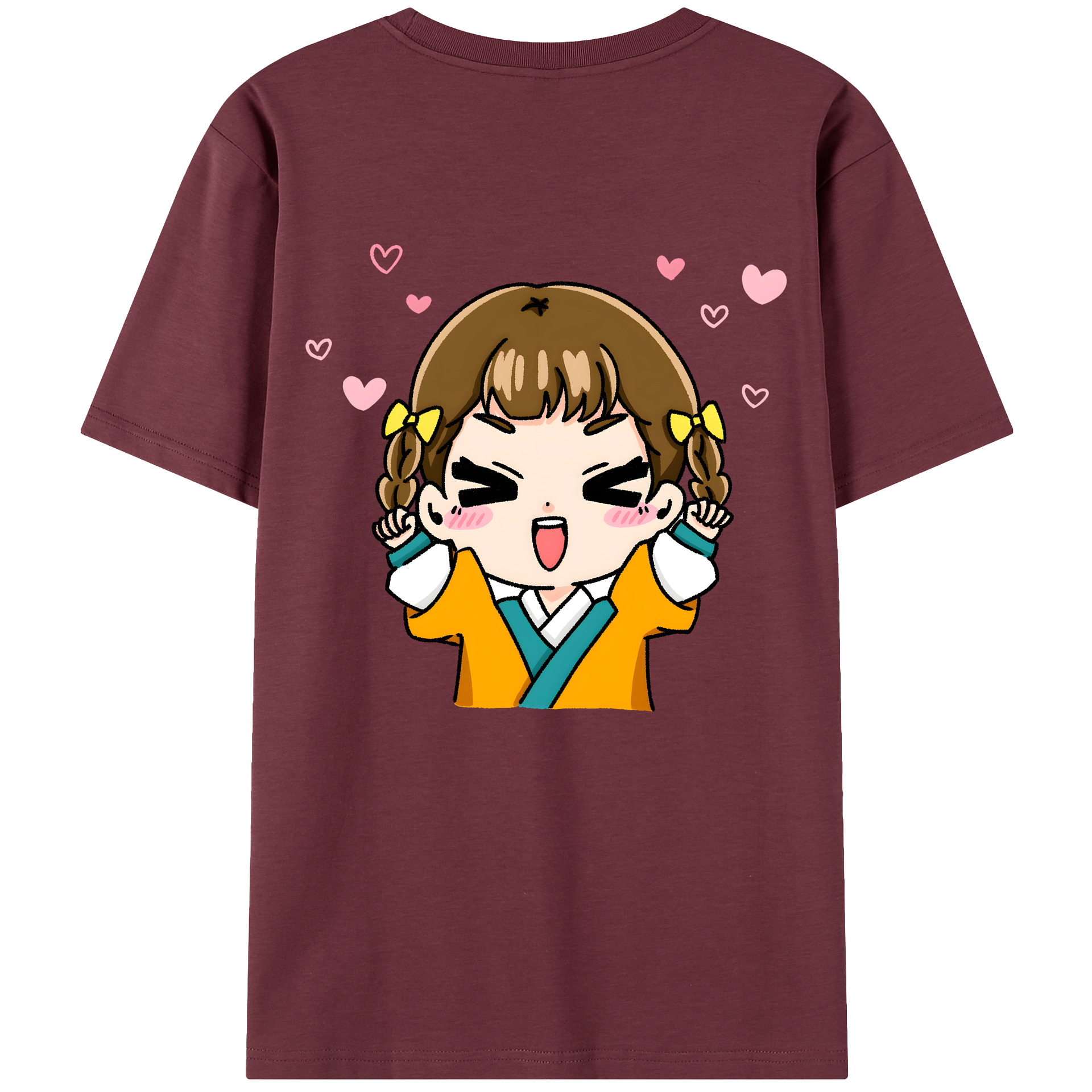 （画像用） 薬屋のひとりごと The Apothecary Diaries 綿100％半袖Tシャツ（背面プリント）